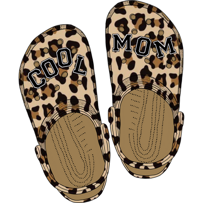 Trendy Leopard Print Cool Mom Slip-On Shoes