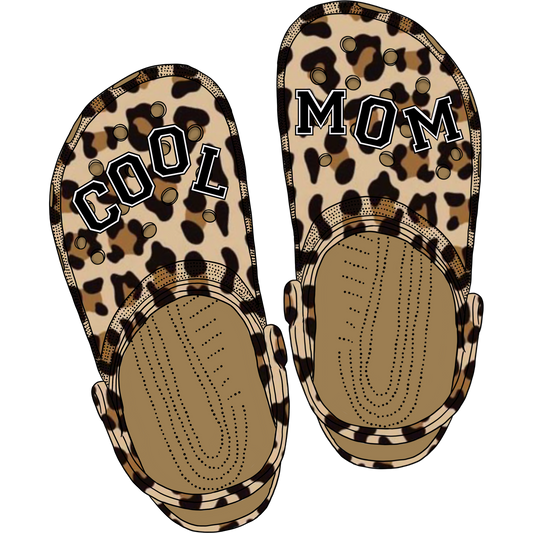 Trendy Leopard Print Cool Mom Slip-On Shoes