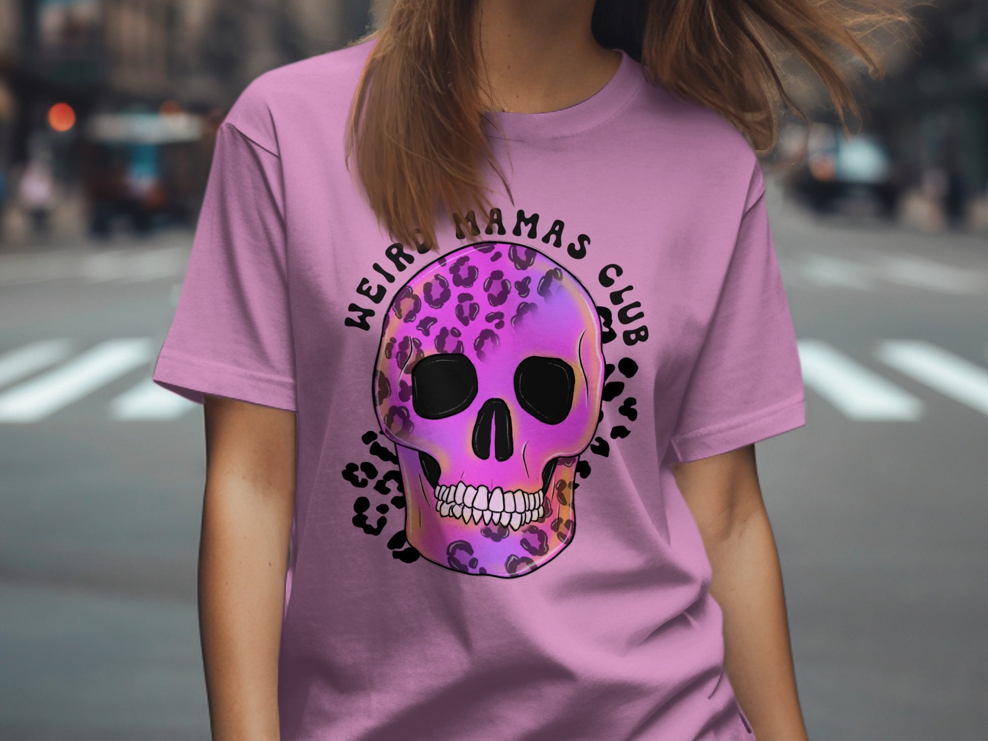 Weird Mamas Club Skull T-shirt for Unique Style