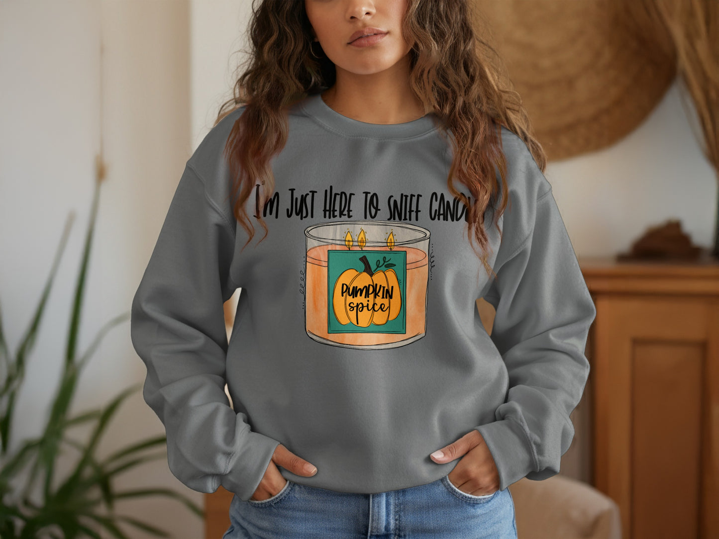 I'm Just Here to Sniff Pumpkin Spice Candle product
