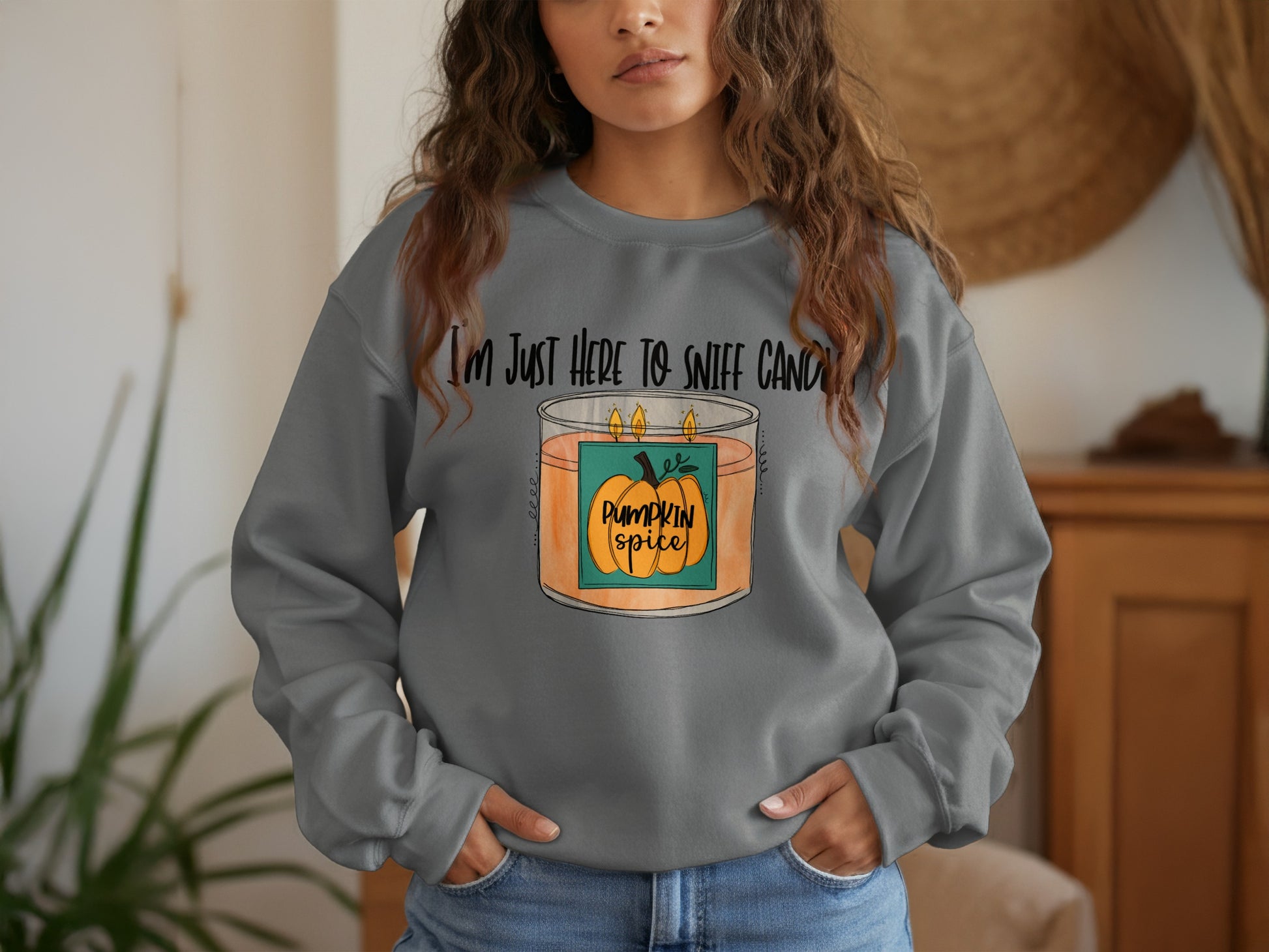 I'm Just Here to Sniff Pumpkin Spice Candle product