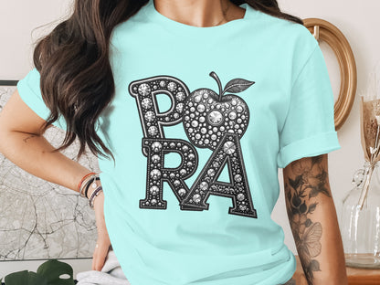 Trendy POA ARA Graphic Design Tee Shirt