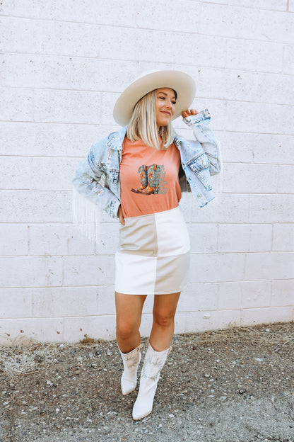 Trendy Elephant Graphic Tee with Stylish Outfit