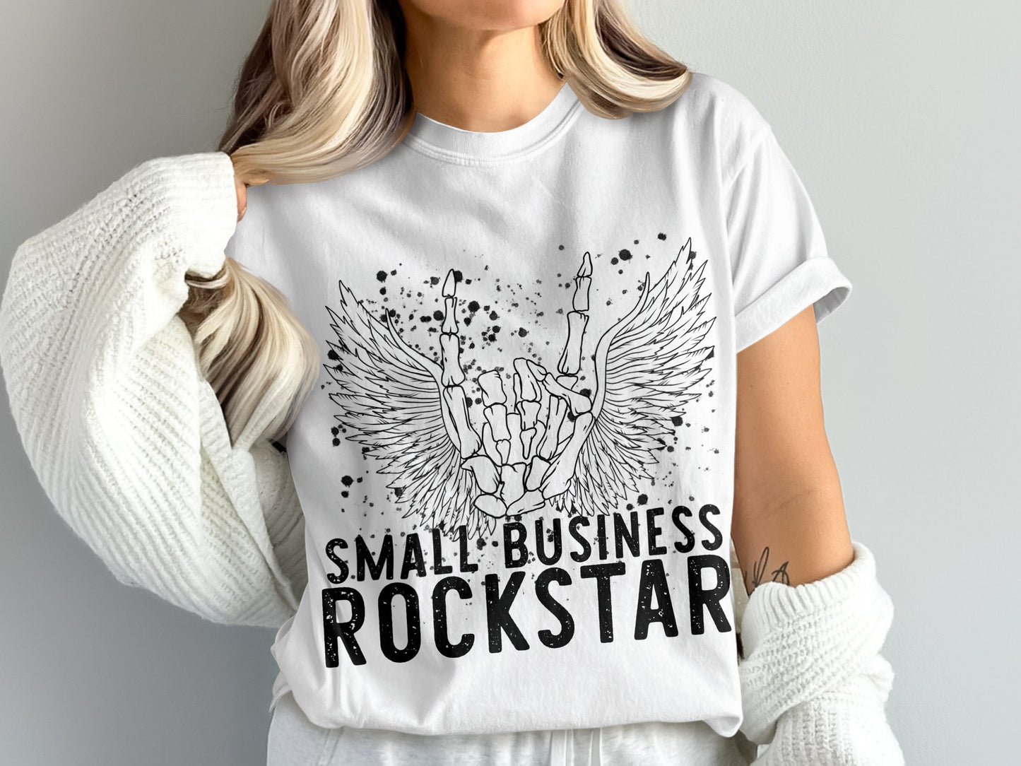 Small Business Rockstar Graphic Tee