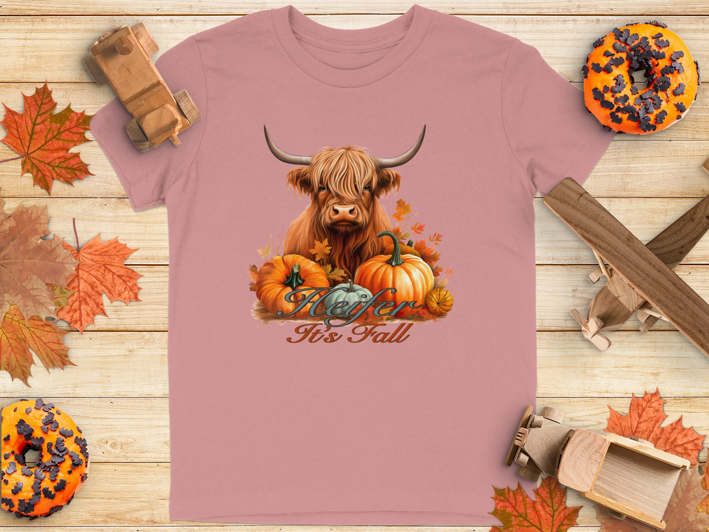 “Heifer It's Fall Graphic T-Shirt for Autumn Lovers”