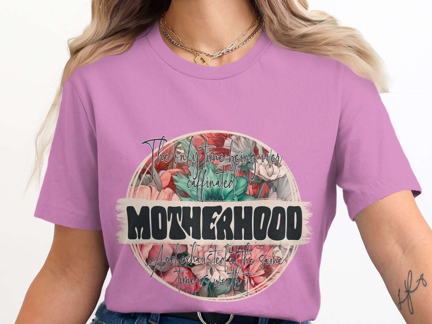 The most Three powerful Motherhood T-shirt