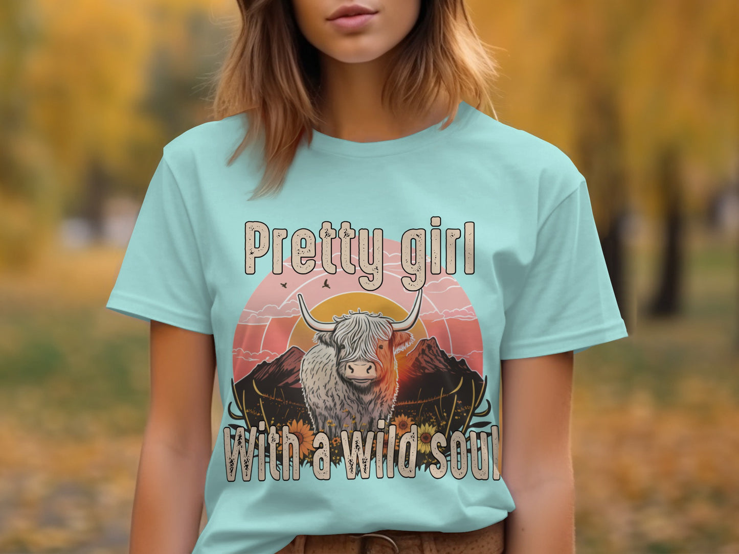 Pretty Girl With a Wild Soul Graphic Tee