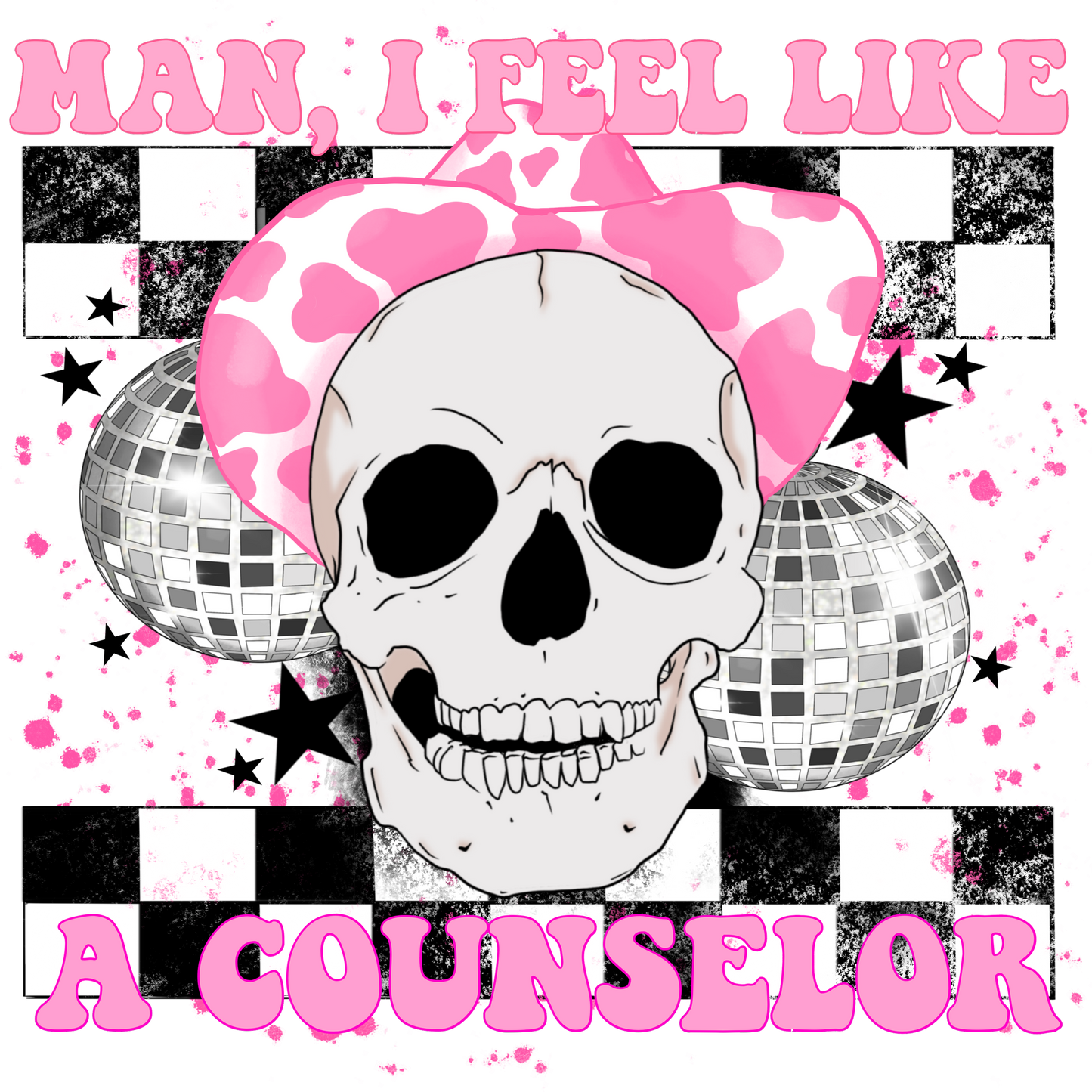 Man I Feel Like A Counselor Fun Graphic Design