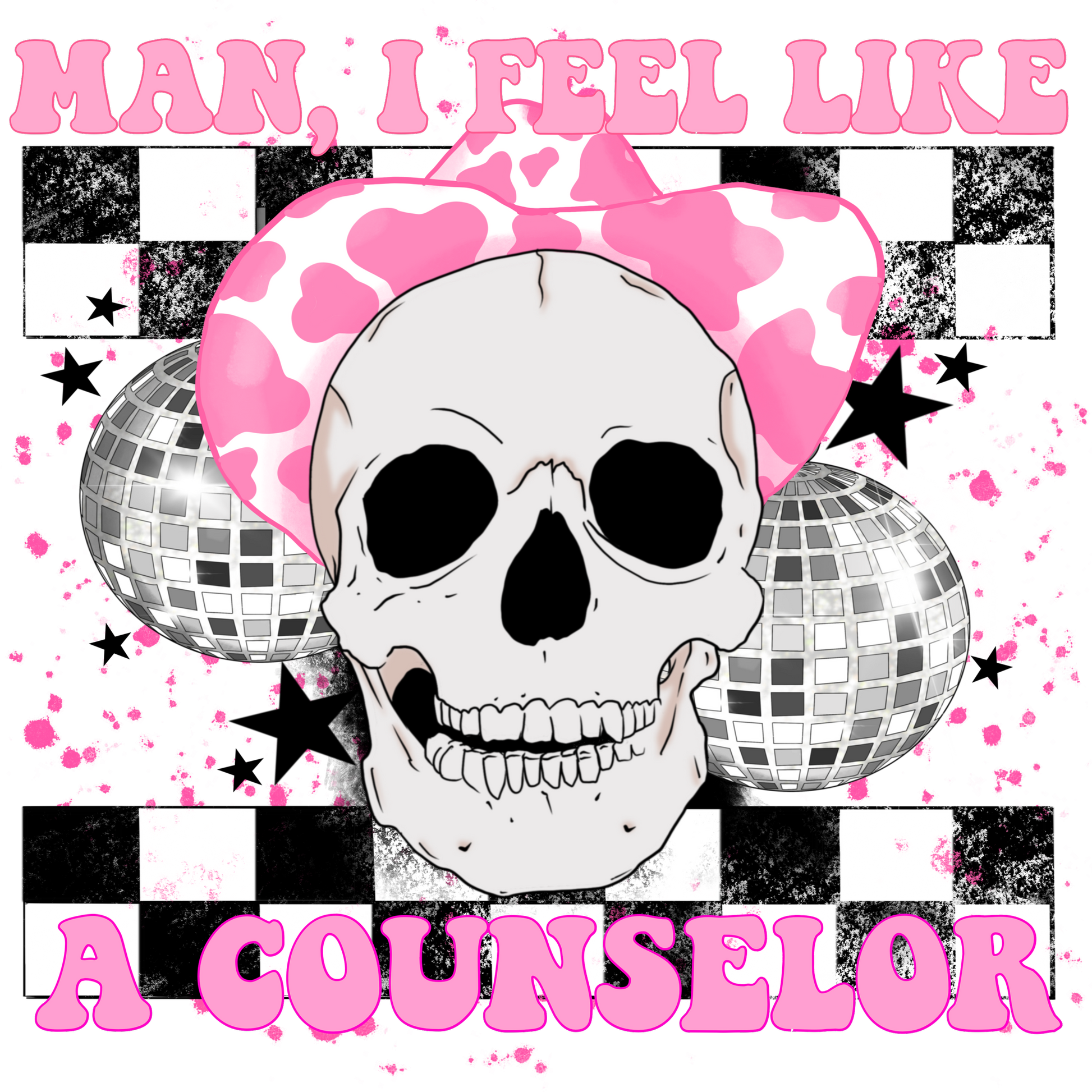 Man I Feel Like A Counselor Fun Graphic Design