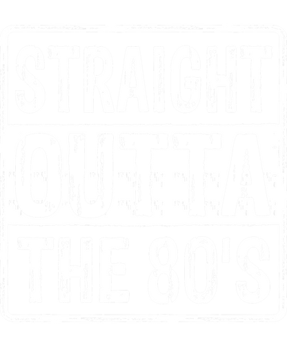 Straight Outta The 80's Graphic Design product