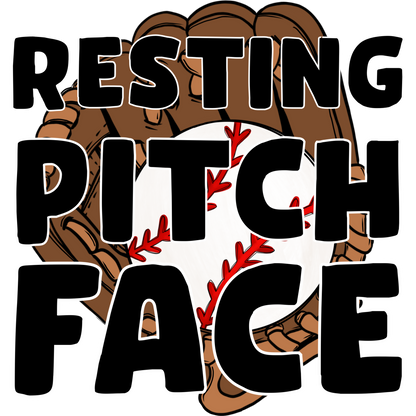 Resting Pitch Face Baseball Glove Themed Product
