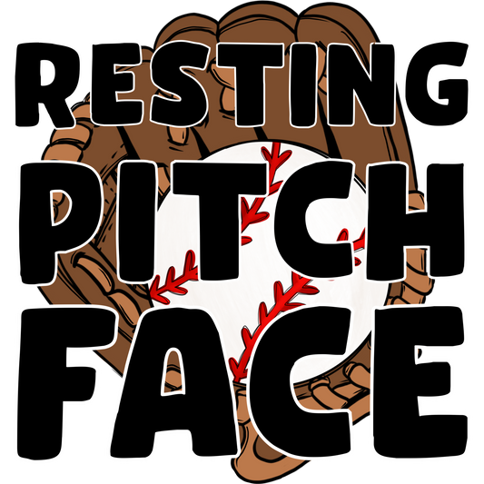 Resting Pitch Face Baseball Glove Themed Product