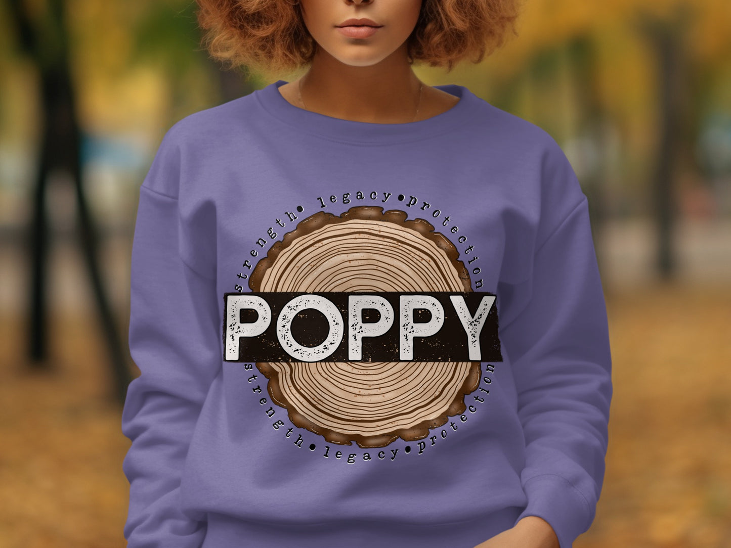Poppy Strength Legacy Protection Graphic Sweatshirt