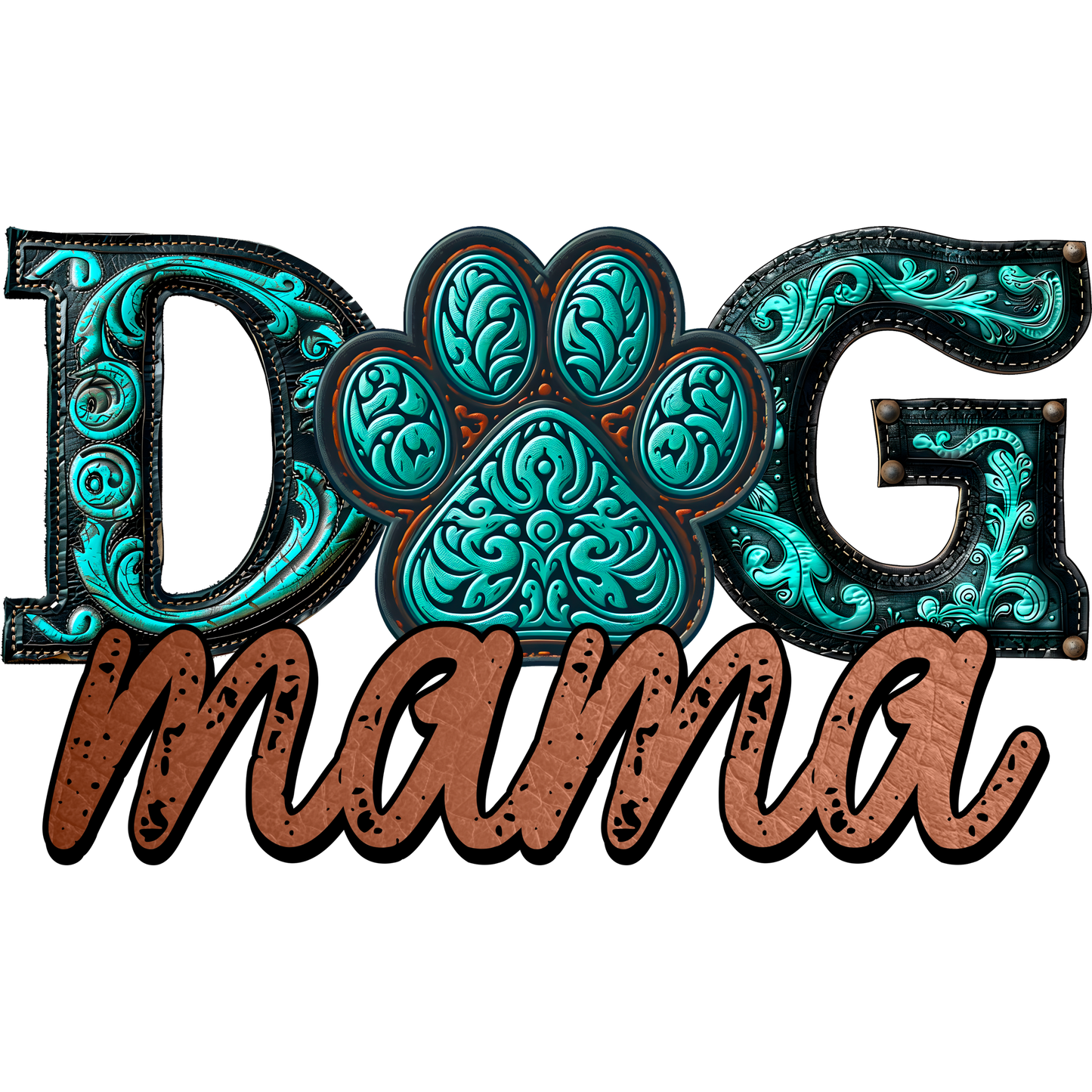 Stylish Dog Mama Sign for Proud Pet Owners