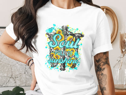 Soul Full of Sunshine Inspiring T-Shirt Product