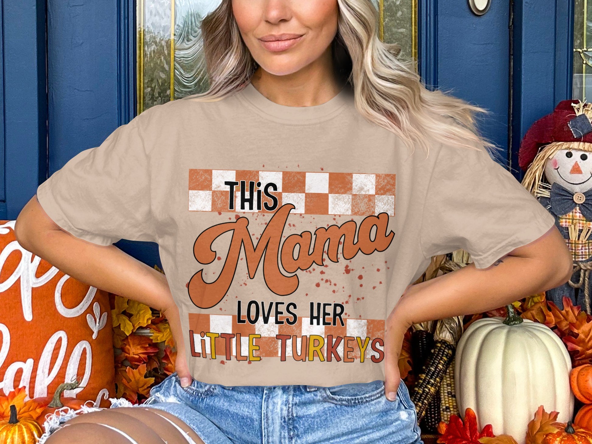 This Mama Loves Her Little Turkeys Shirt