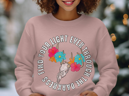 Find Your Light Through The Darkness Sweatshirt