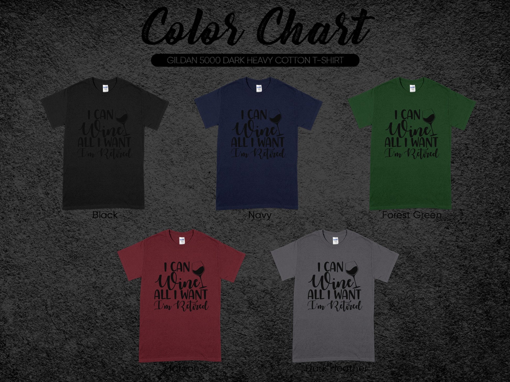 I Can Wine All I Want I'm Retired T-Shirt