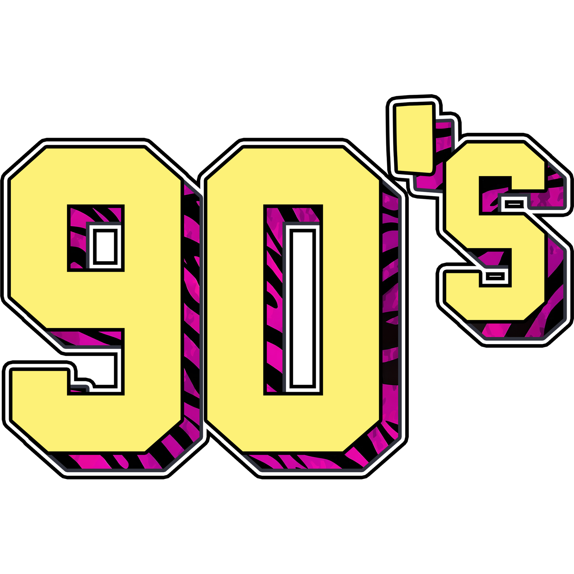90's Nostalgia Retro Themed Graphic Design Product