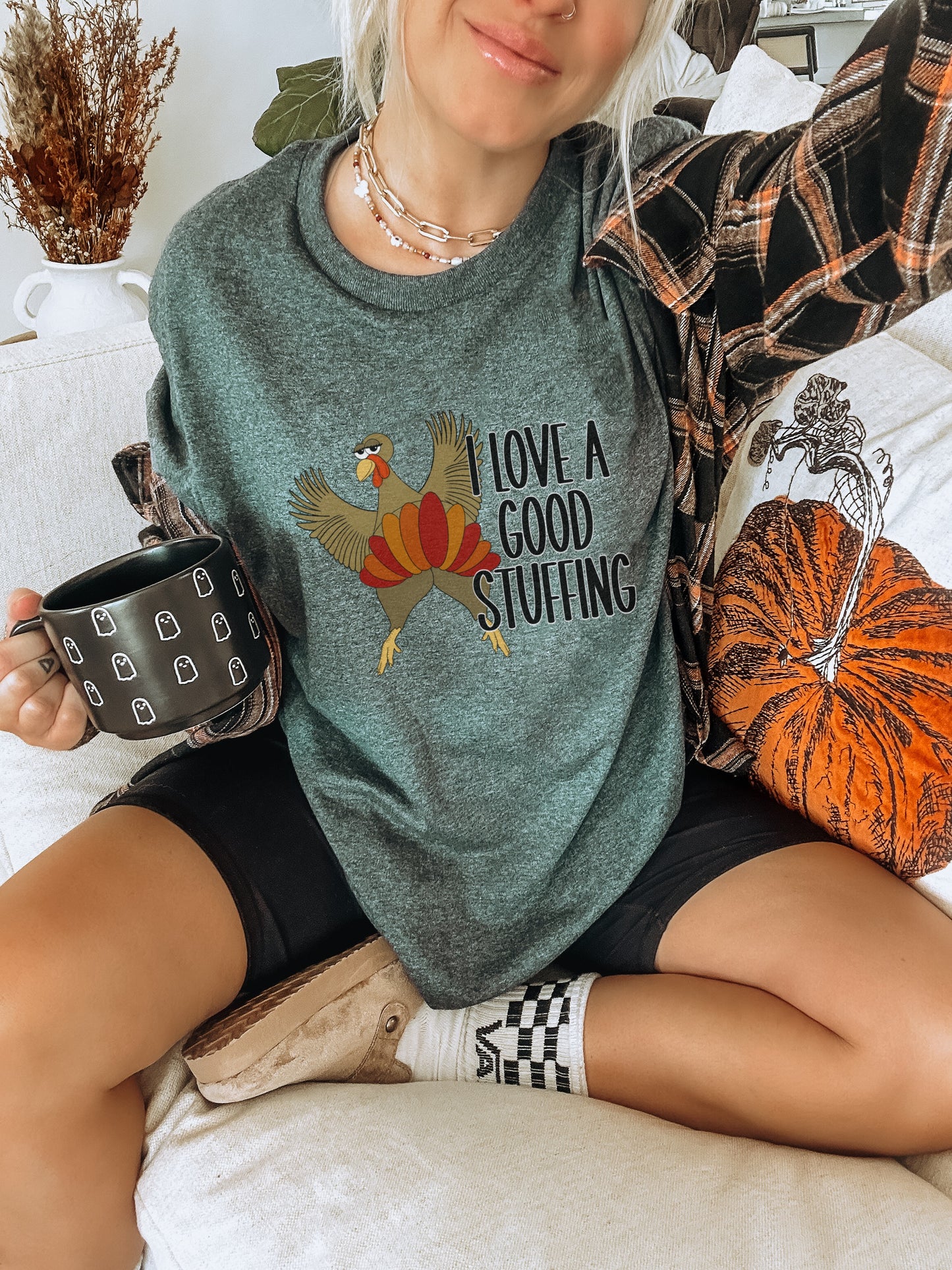 I Love A Good Stuffing Graphic Shirt for Casual Looks