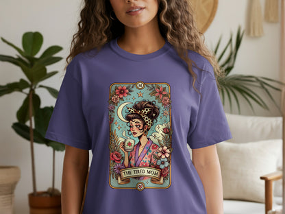The Tired Mom Graphic Artwork T-Shirt Product