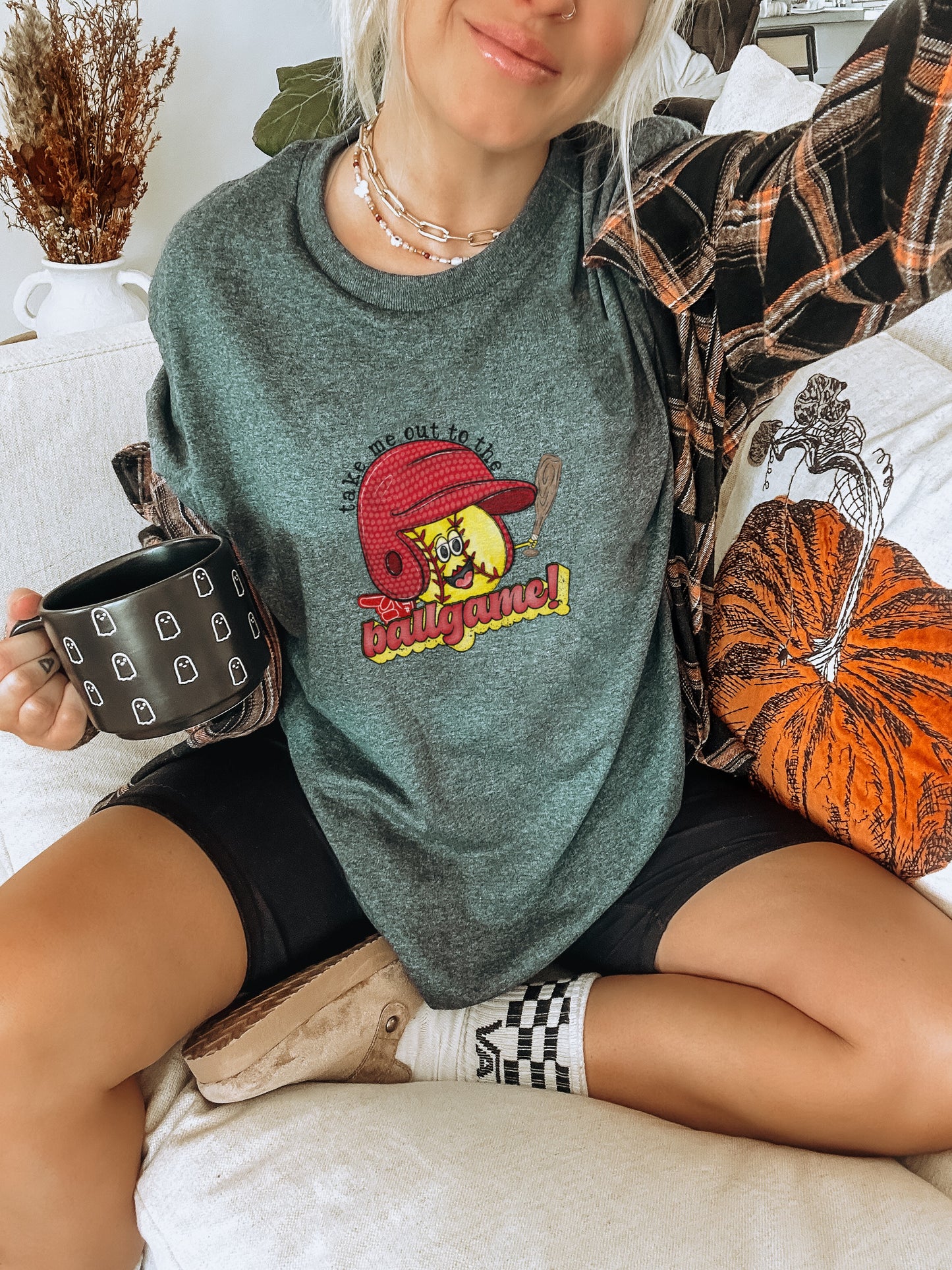 Take Me Out To The Ballgame Graphic Sweatshirt