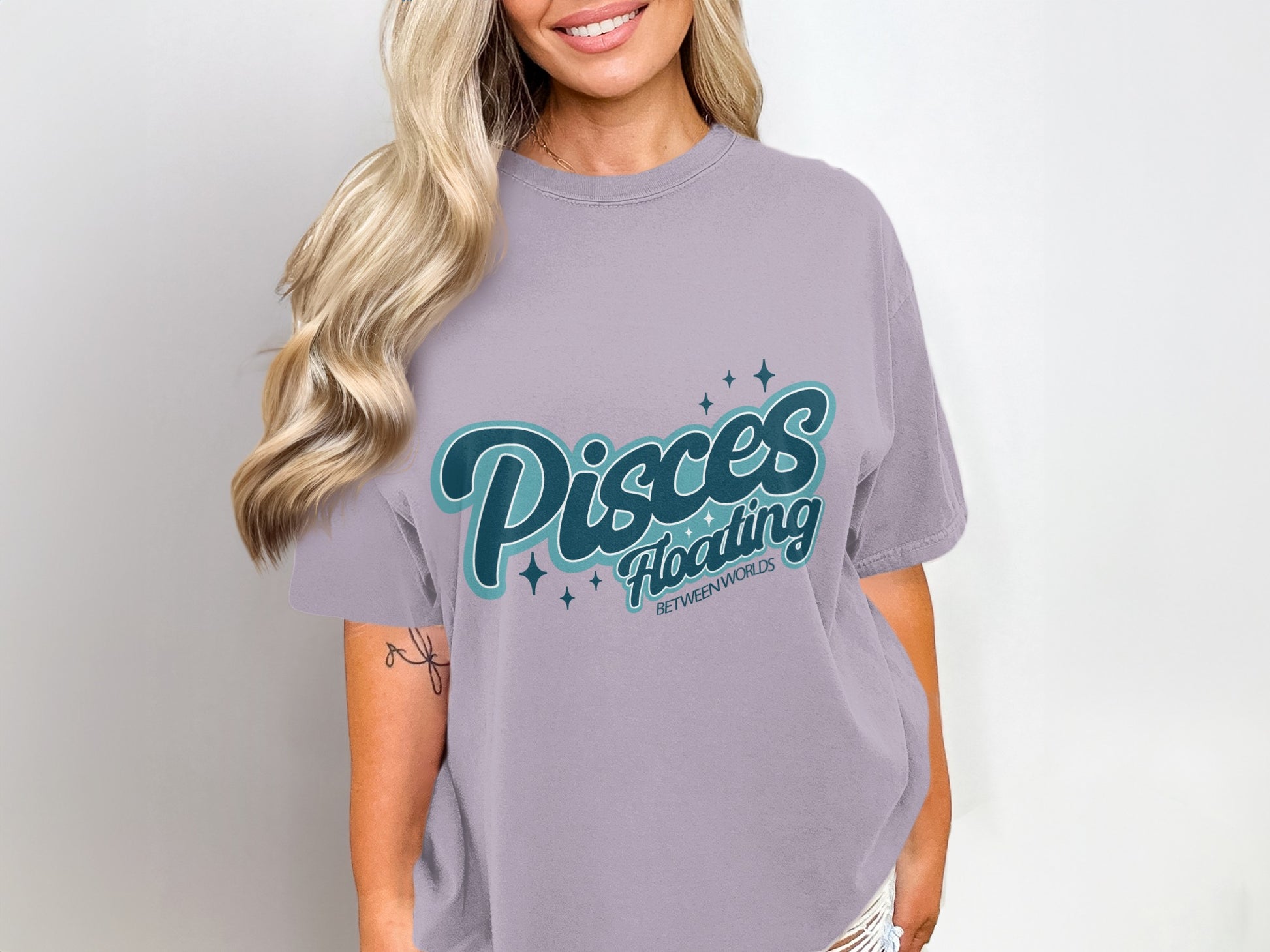 Pisces Floating Between Worlds Graphic Tee
