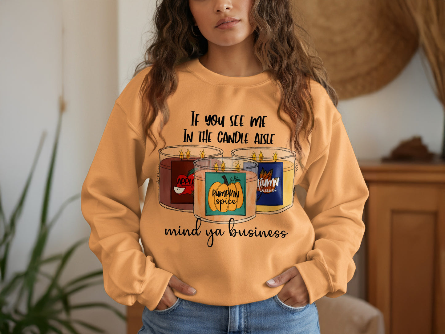If You See Me In The Candle Aisle Graphic Sweatshirt