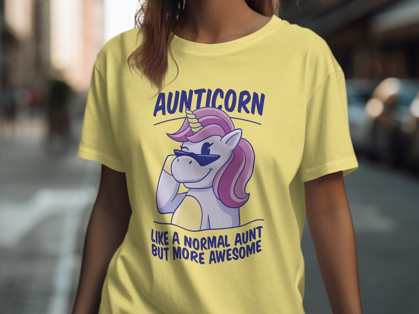 AUNTICORN Like A Normal Aunt But More Awesome Shirt