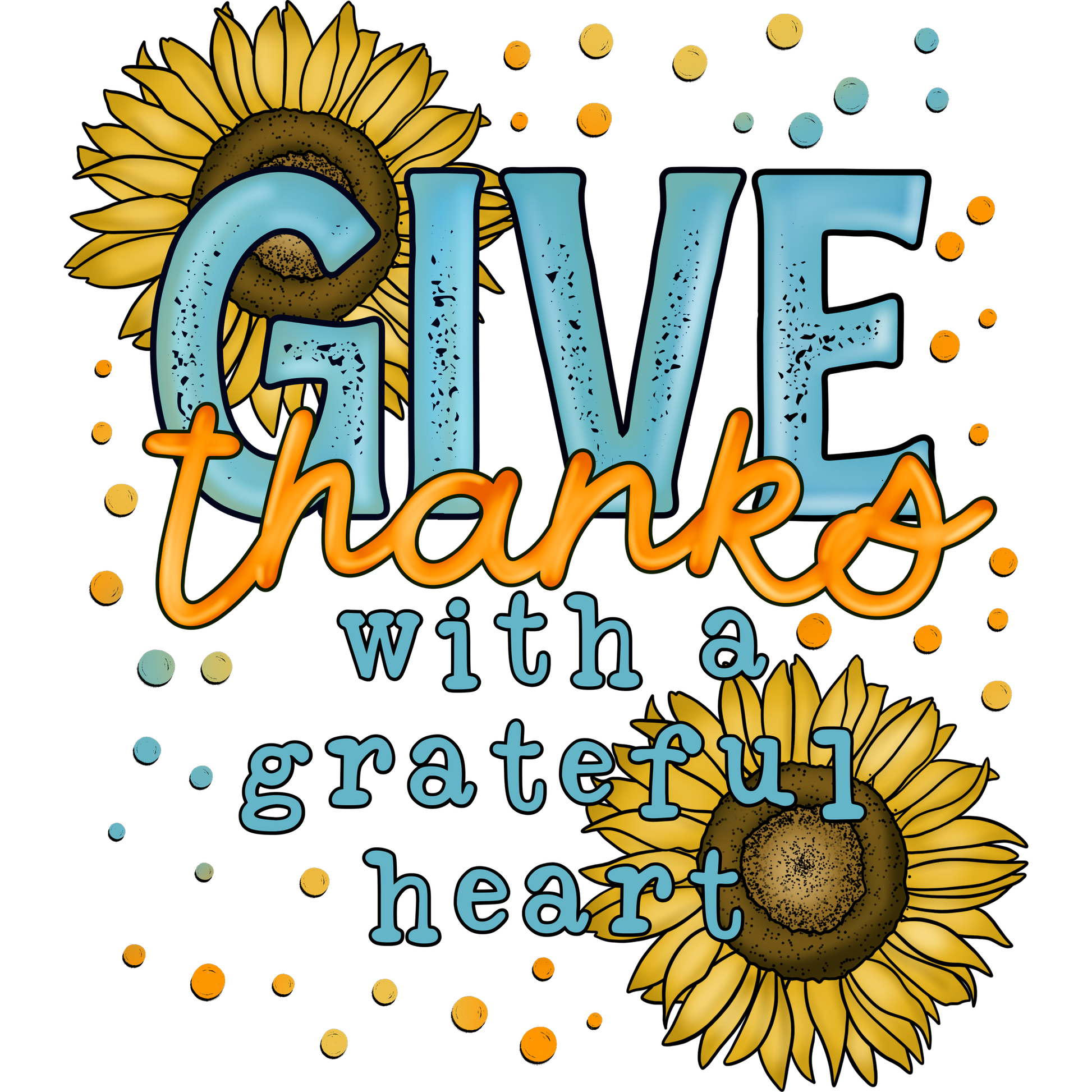 Give Thanks With a Grateful Heart Floral Design