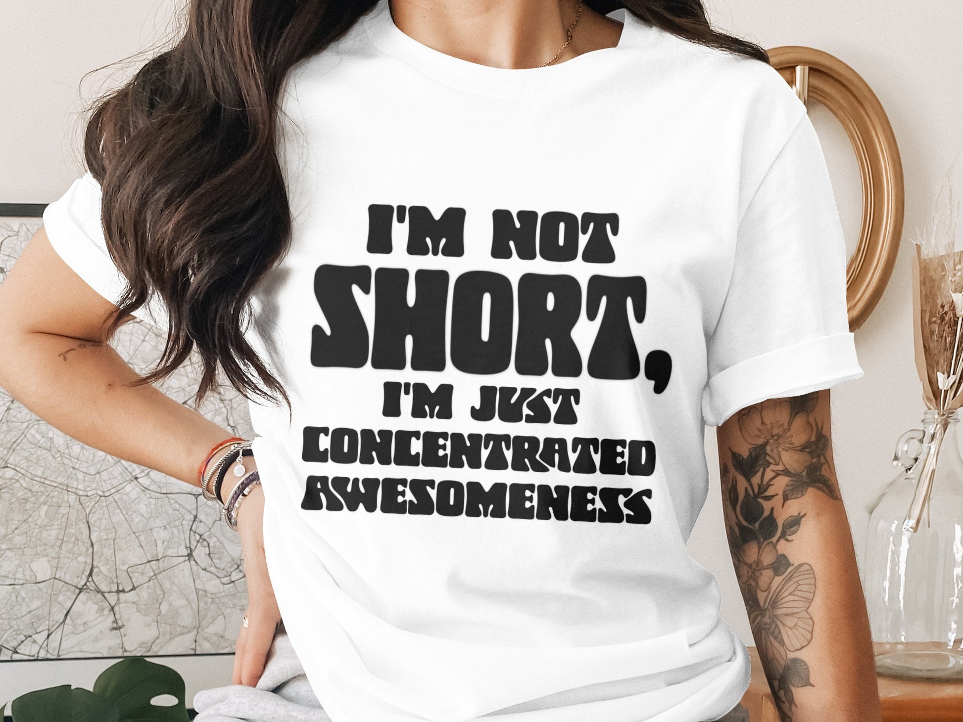 I'm Not Short I'm Just Concentrated Awesomeness Shirt
