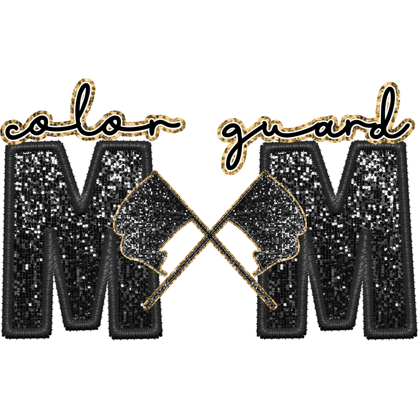 Sparkling Color Guard MM Glitter Patch product