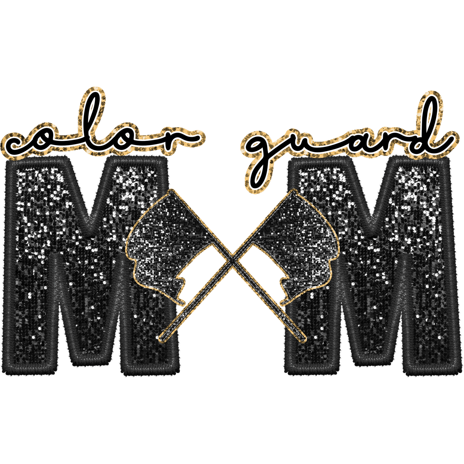 Sparkling Color Guard MM Glitter Patch product