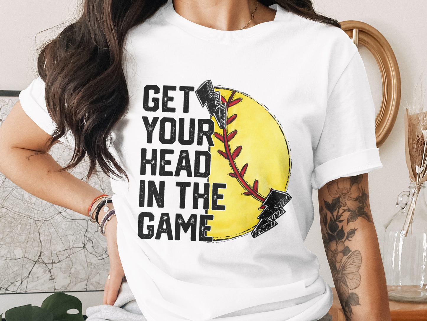 Get Your Head in the Game Graphic T-Shirt