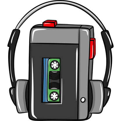 Vintage Style Personal Music Player Audio Device