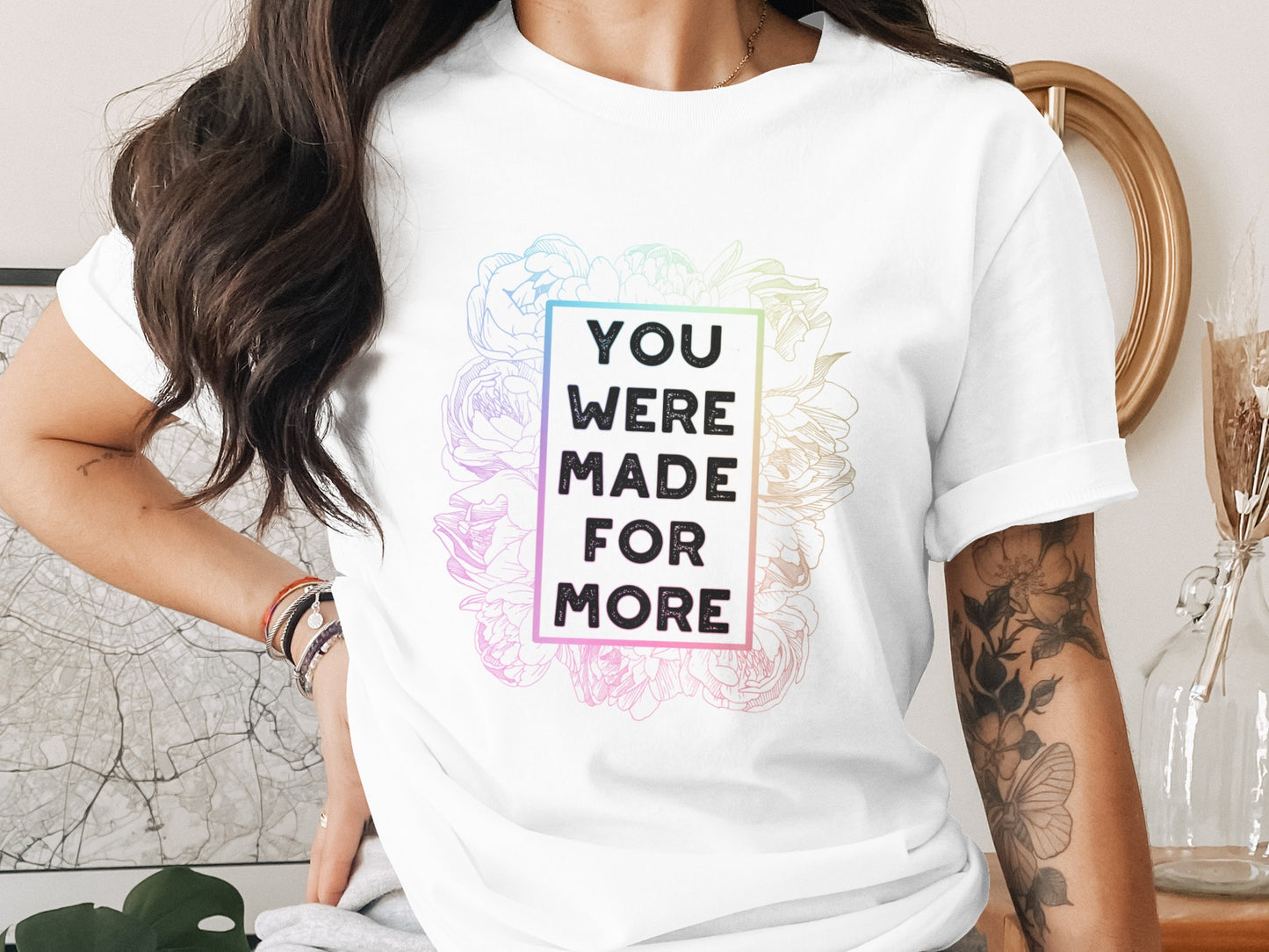Inspirational Graphic Tee with Encouraging Message