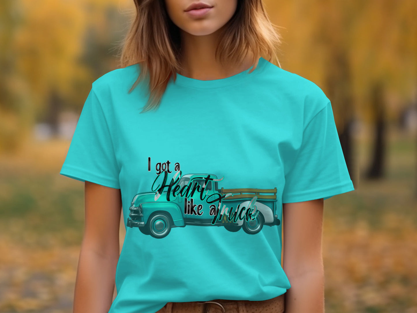 I Got a Heart Like a Truck Graphic T-Shirt