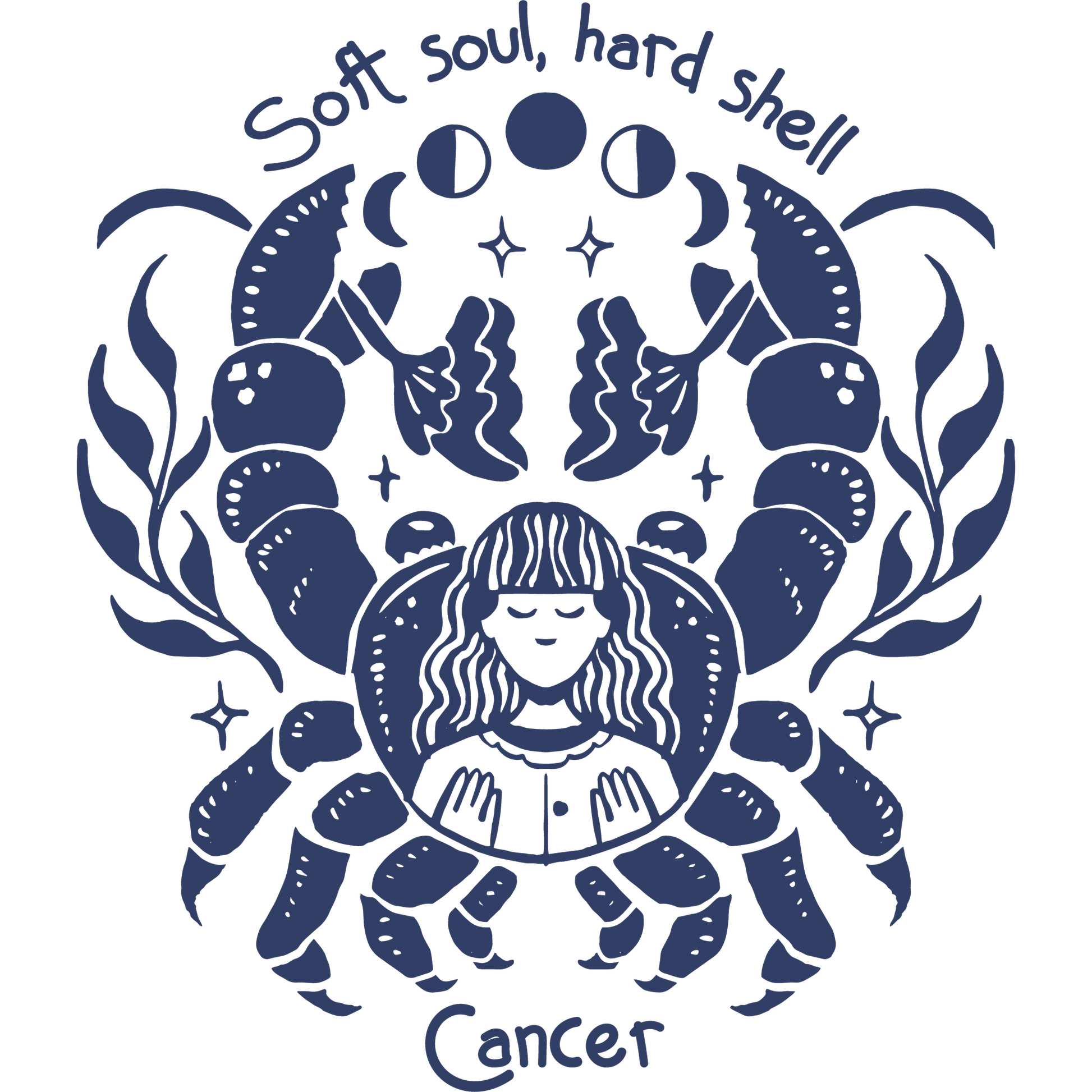 Soft Soul Hard Shell Cancer Zodiac Sign product