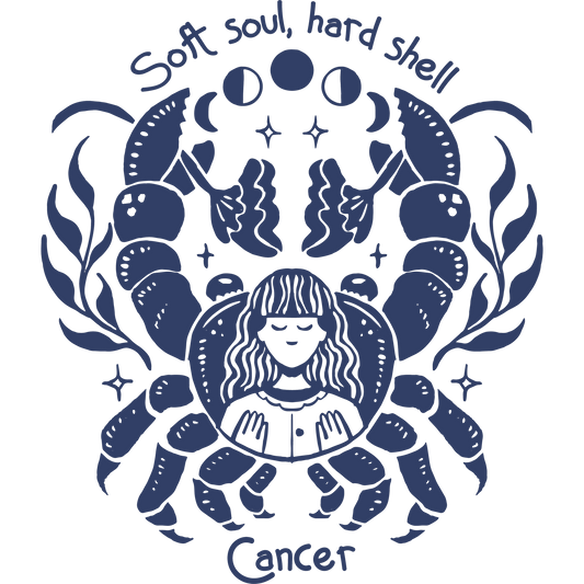 Soft Soul Hard Shell Cancer Zodiac Sign product