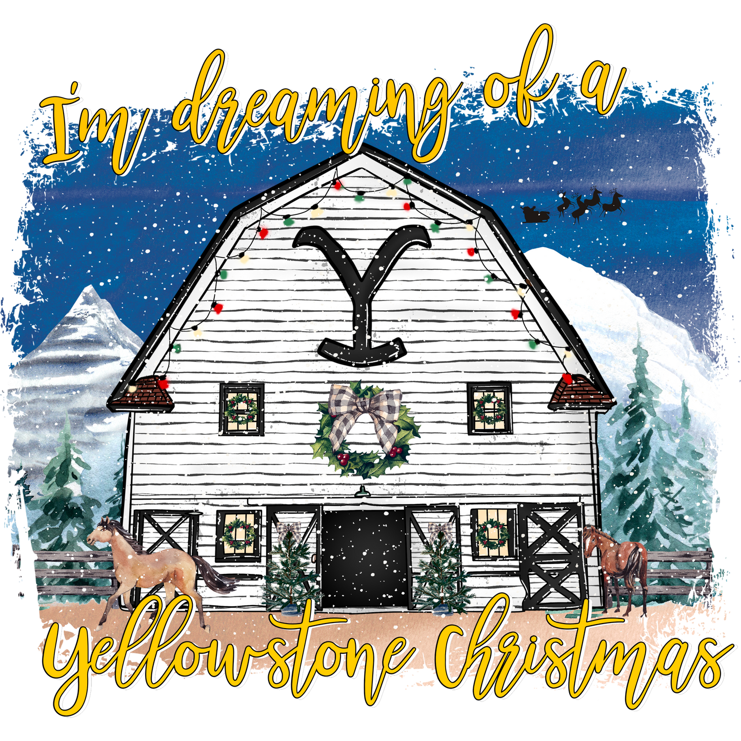 I'm Dreaming of a Yellowstone Christmas product