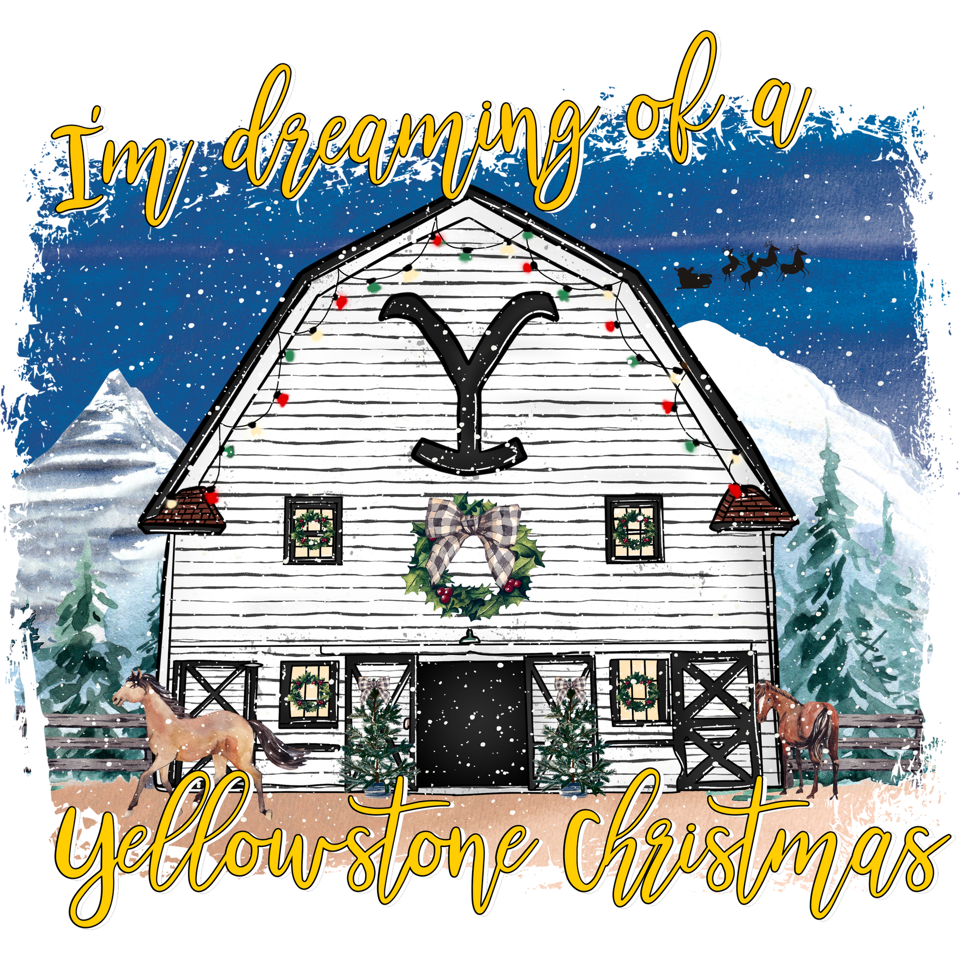 I'm Dreaming of a Yellowstone Christmas product