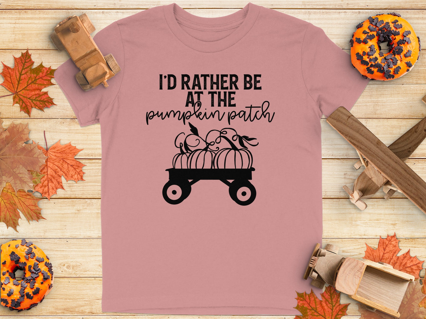 I'd Rather Be at the Pumpkin Patch T-shirt