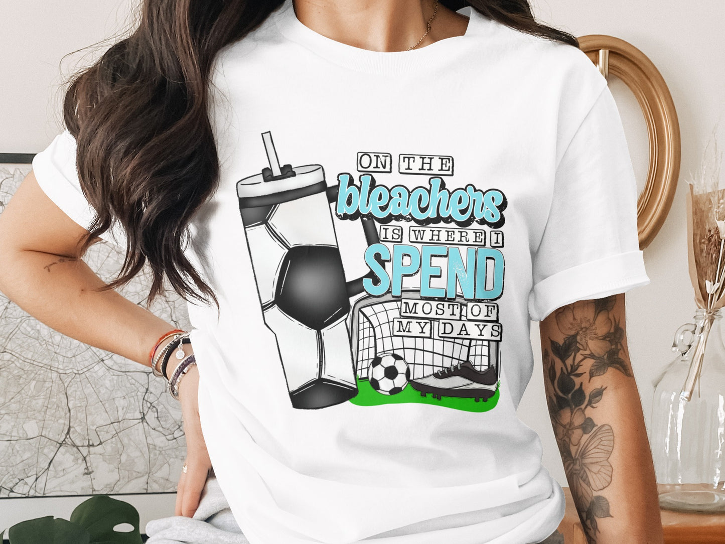 On the bleachers is where I spend most of my days t-shirt