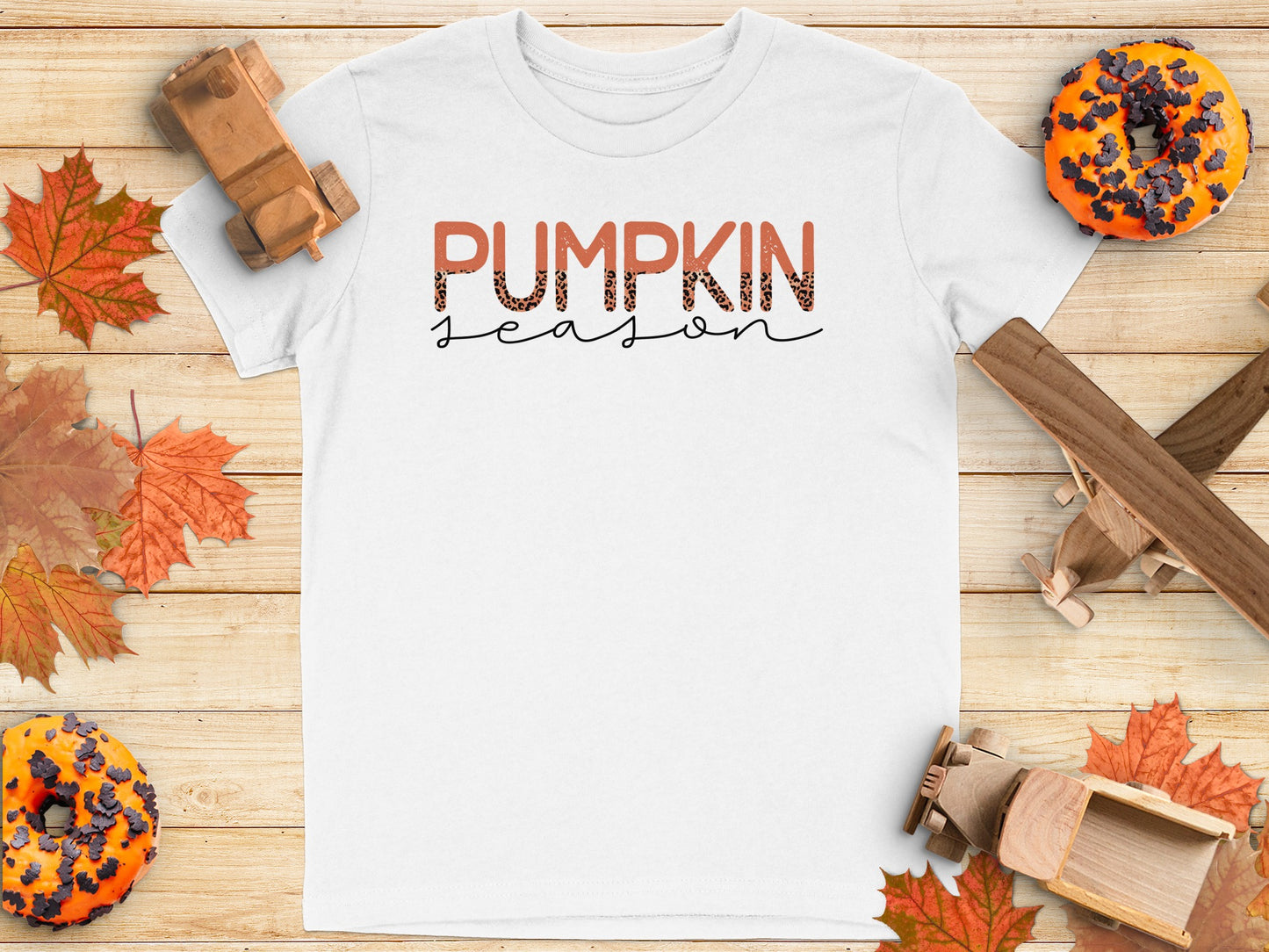 Pumpkin Season T-shirt Autumn Design
