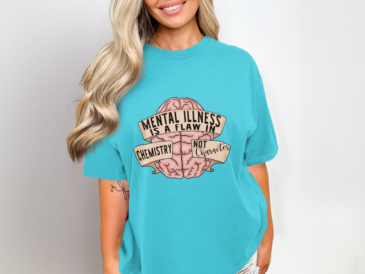 Mental Illness Flaw in Chemistry Not Character Shirt