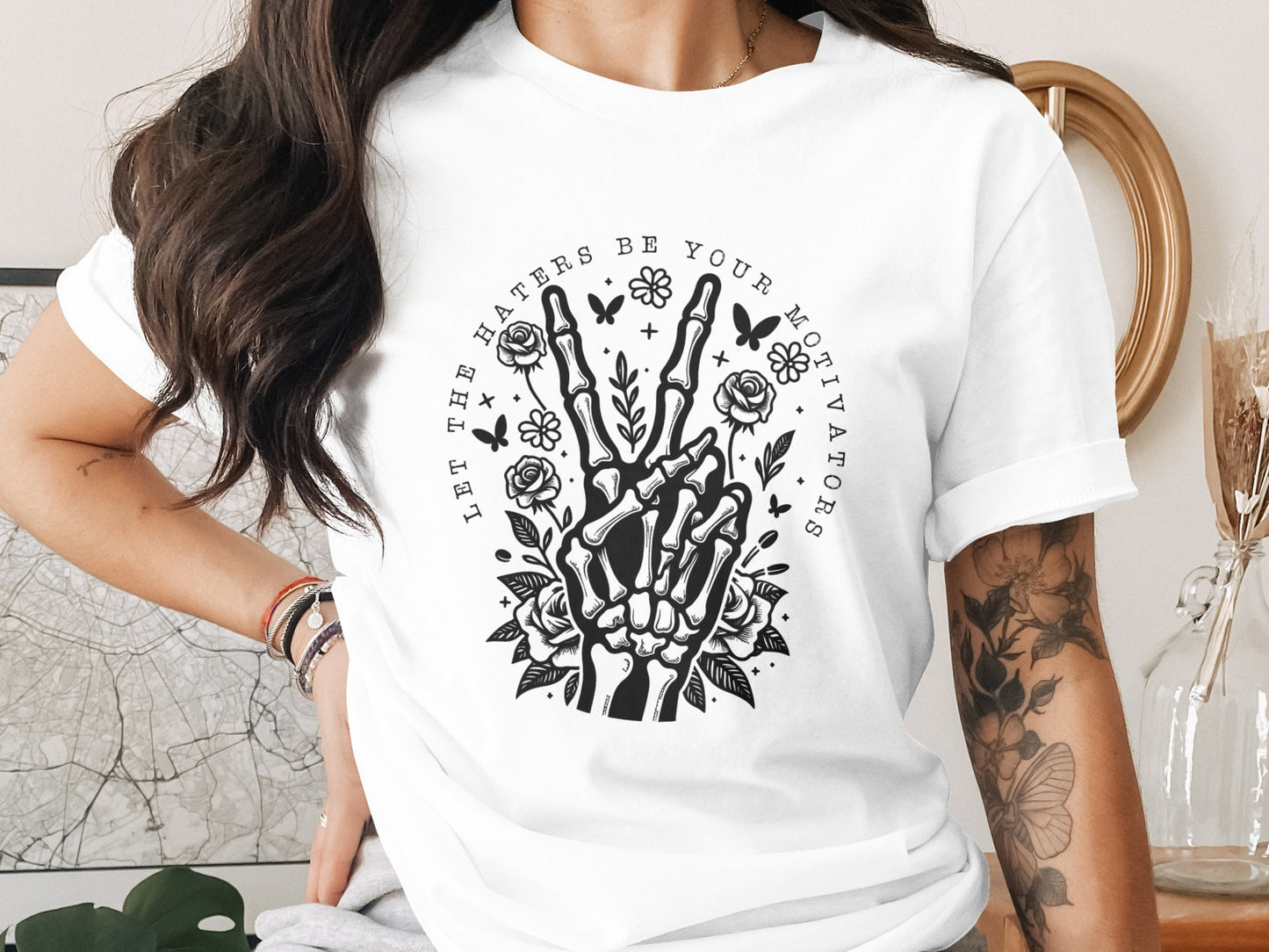 Let The Haters Be Your Motivators Graphic T-Shirt