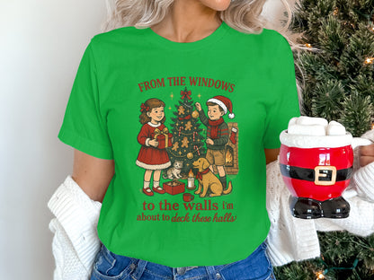 Festive Christmas Tree Design Holiday Shirt product