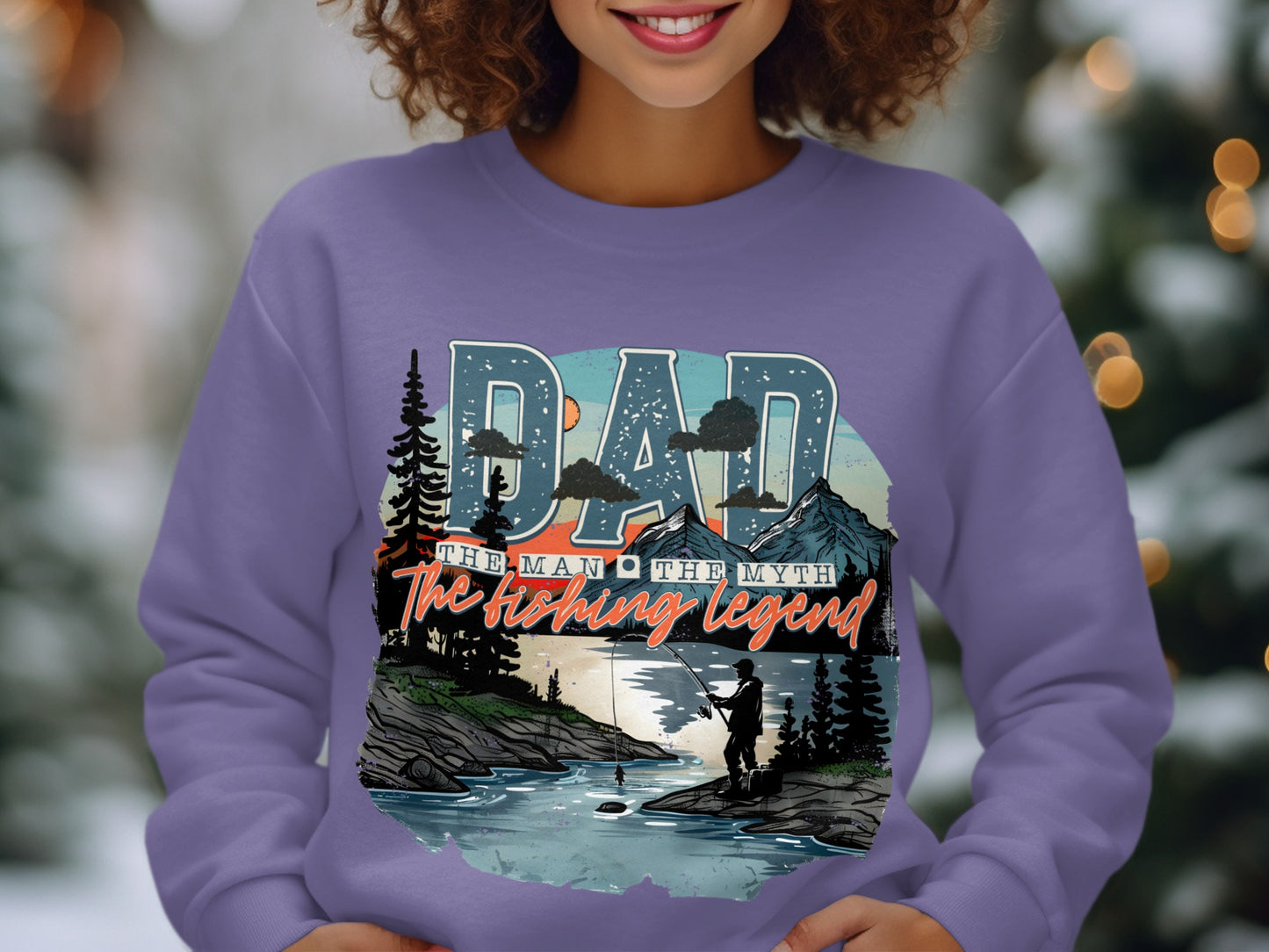 Dad The Man The Myth The Fishing Legend product