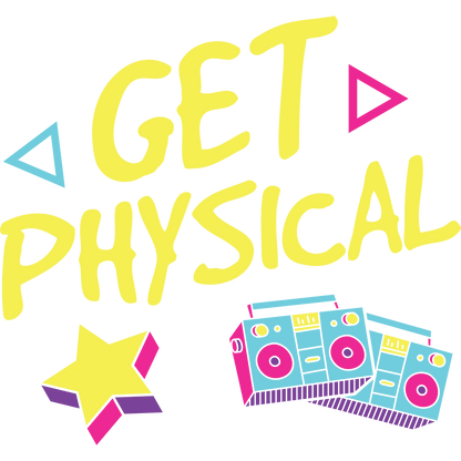 Bold Get Physical Graphic Design product