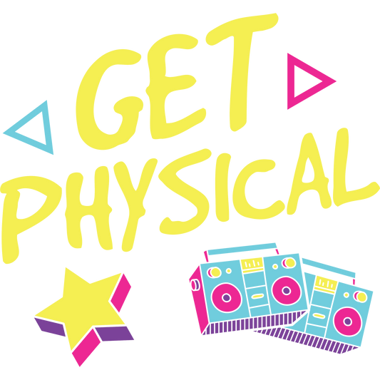 Bold Get Physical Graphic Design product